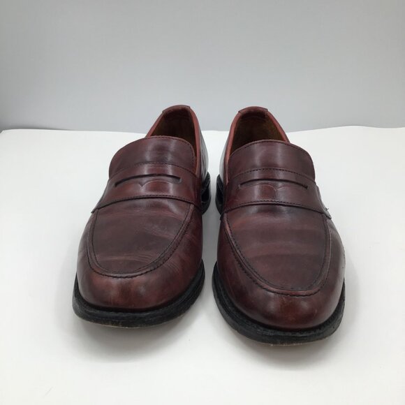 Allen Edmonds Ascher Penny Loafers Men's 11 D Dark Brown Leather Made in the USA - Picture 6 of 13